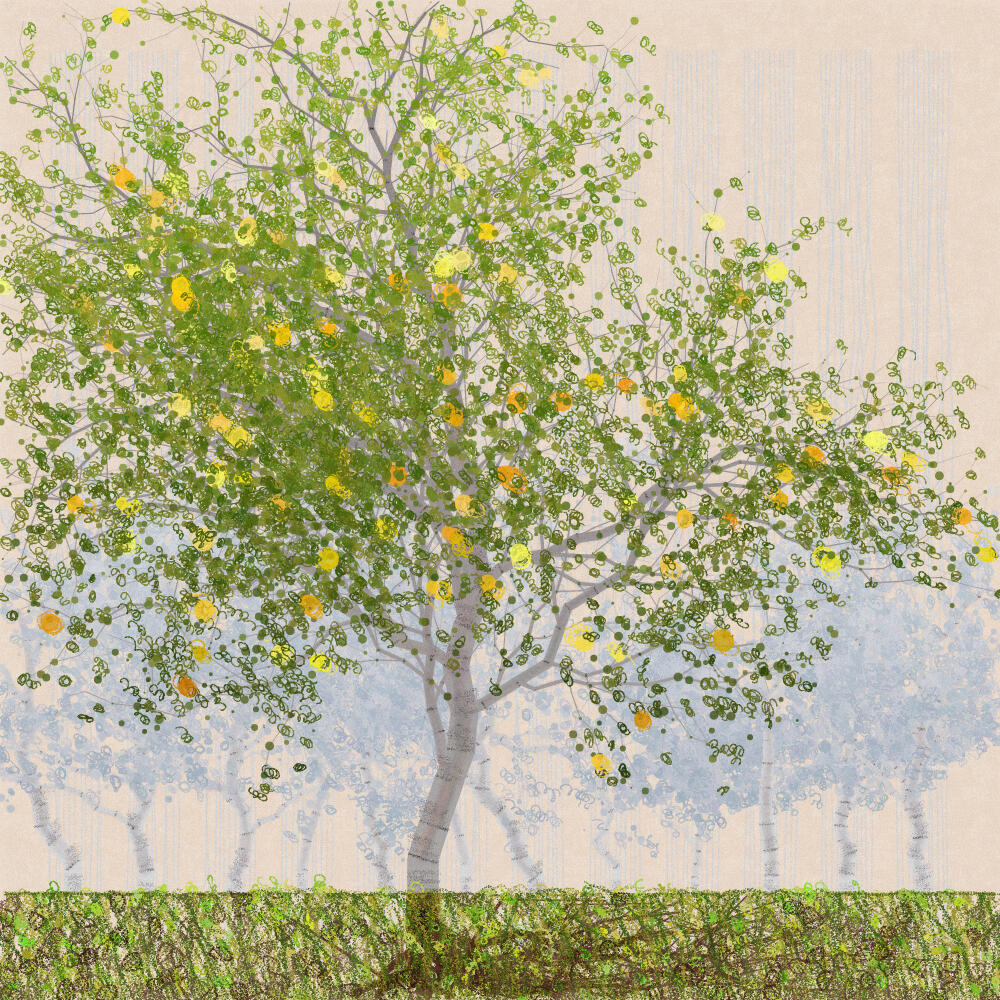 Orchard #69, 2022. Matt Perkins. MIME: application/x-directory, Token: FA2, Storage: IPFS, Contract: KT1...