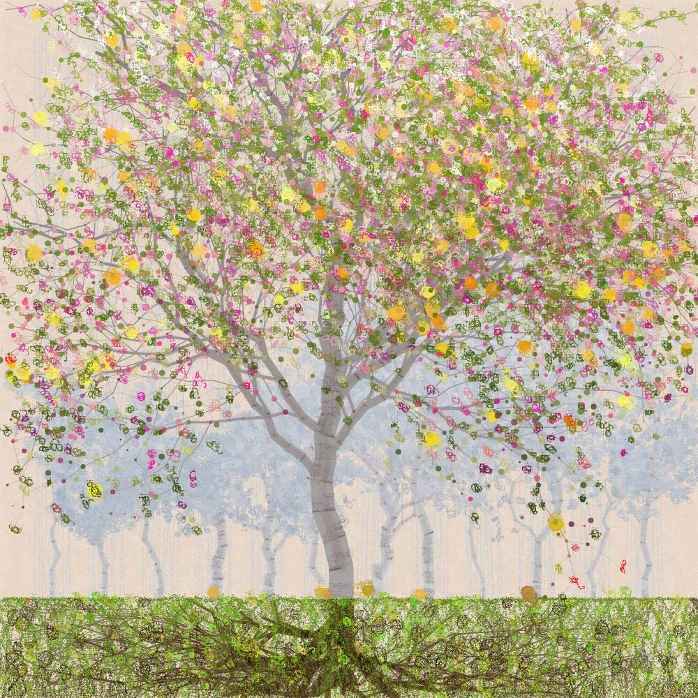 Orchard #203, 2022. Matt Perkins. MIME: application/x-directory, Token: FA2, Storage: IPFS, Contract: KT1...