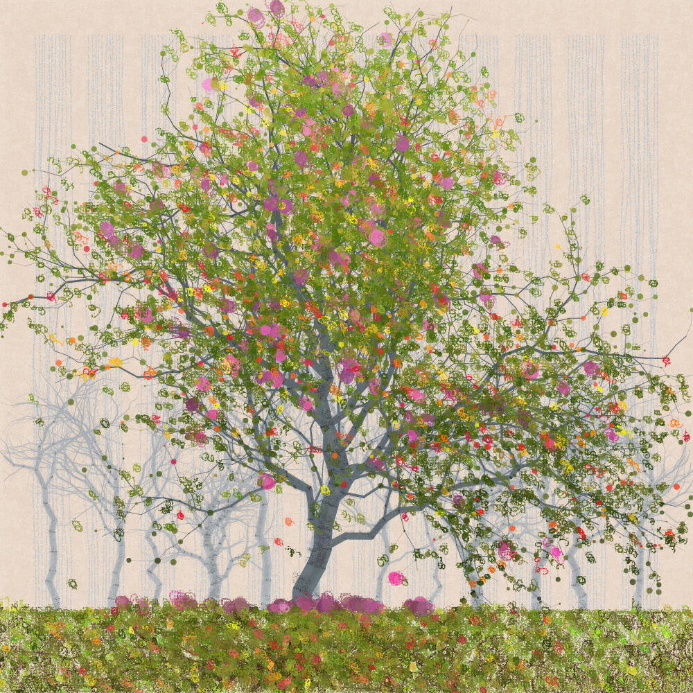 Orchard #268, 2022. Matt Perkins. MIME: application/x-directory, Token: FA2, Storage: IPFS, Contract: KT1...