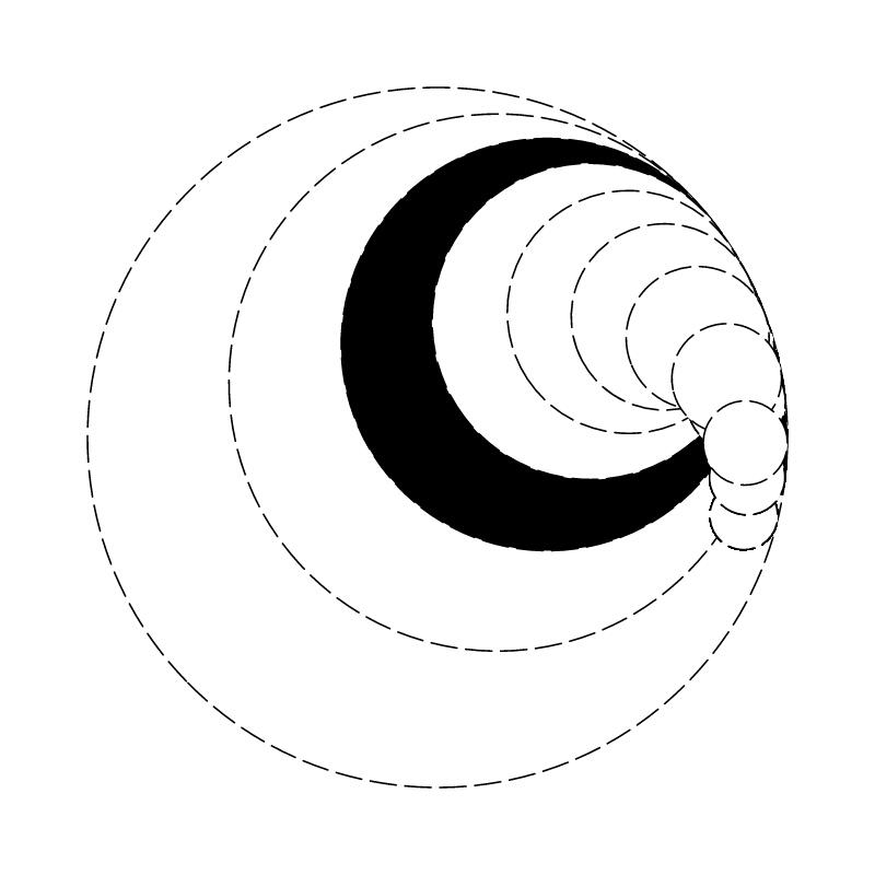 Sticky Circles #110, 2021. Loackme. MIME: application/x-directory, Token: FA2, Storage: IPFS, Contract: KT1...