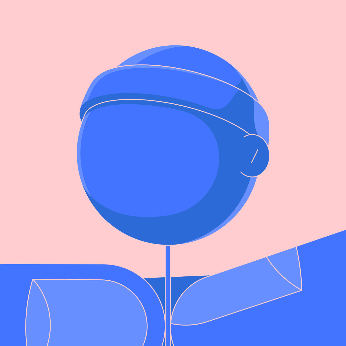 ROUNDHEAD#11, 2021. Carlos de Andrade. MIME: image/png, Token: FA2, Storage: IPFS, Contract: KT1...