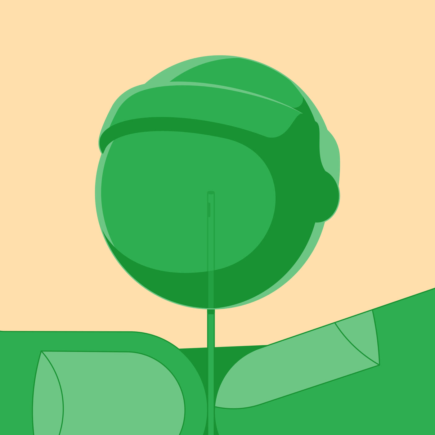 ROUNDHEAD#14, 2021. Carlos de Andrade. MIME: image/png, Token: FA2, Storage: IPFS, Contract: KT1...