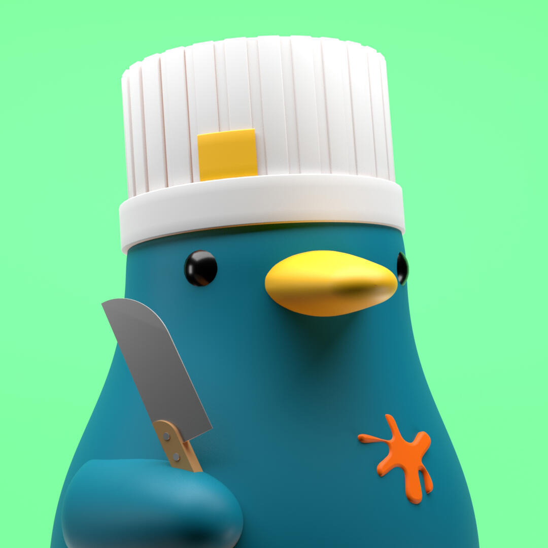 Chef Crimson, 2022. Juan Pedro Bozzolo. MIME: image/jpeg, Token: FA2, Storage: IPFS, Contract: KT1...