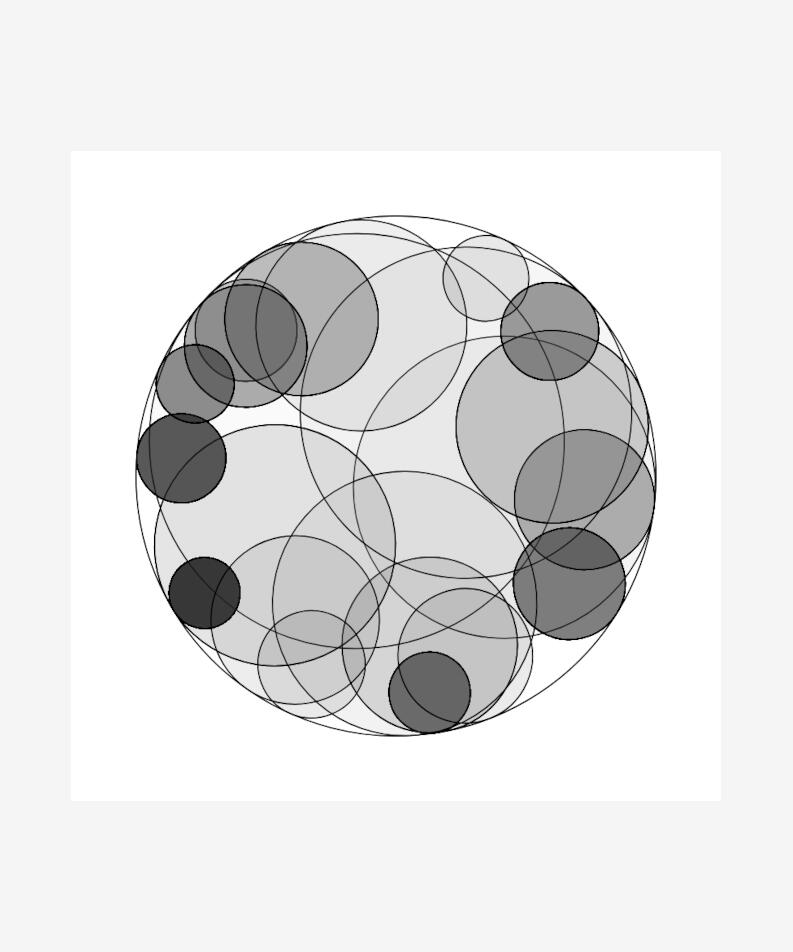loackme Netherlands (he/him) Sticky Circles, 2021 Code-based generative, long-form