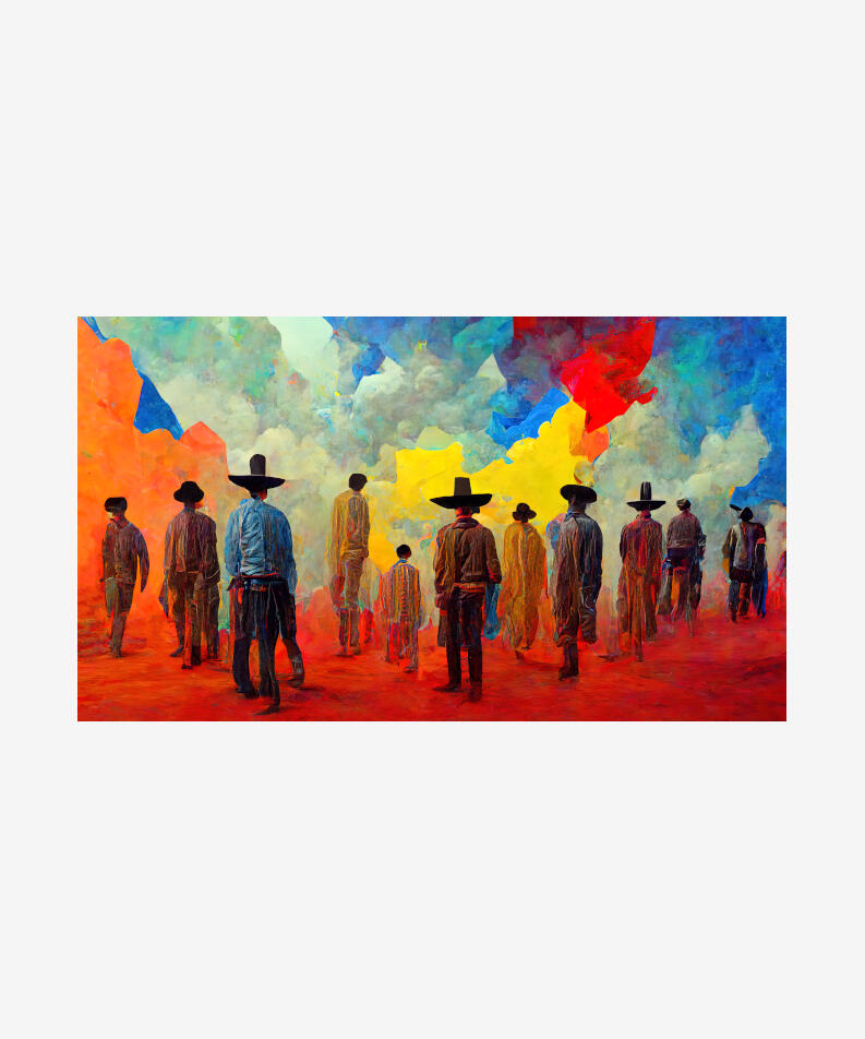 Il Commissario United States Good Old W[Ai]st, 2022 AI, editioned