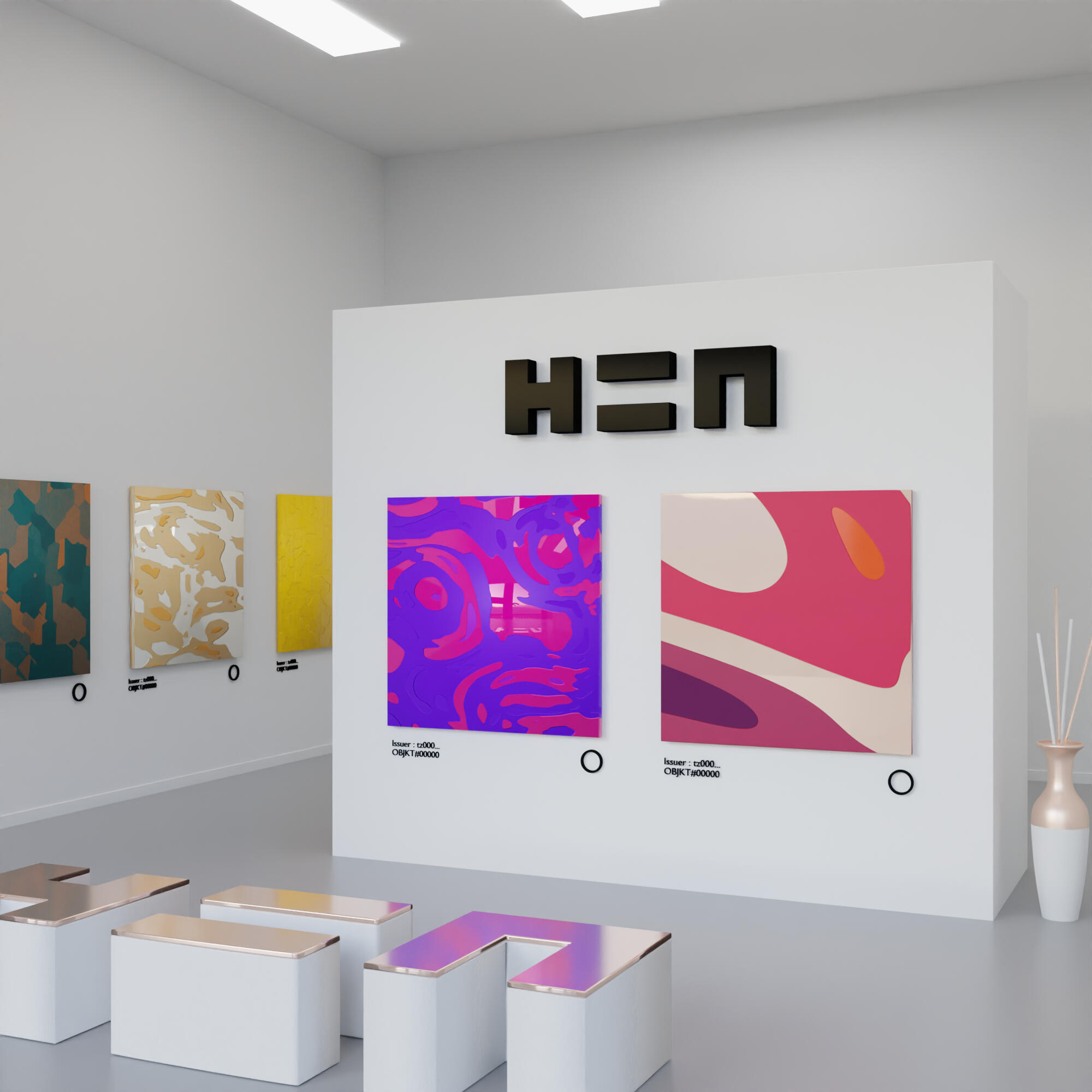 Objkt Gallery, 2021. Daniel Herdianto. MIME: image/png, Token: FA2, Storage: IPFS, Contract: KT1...