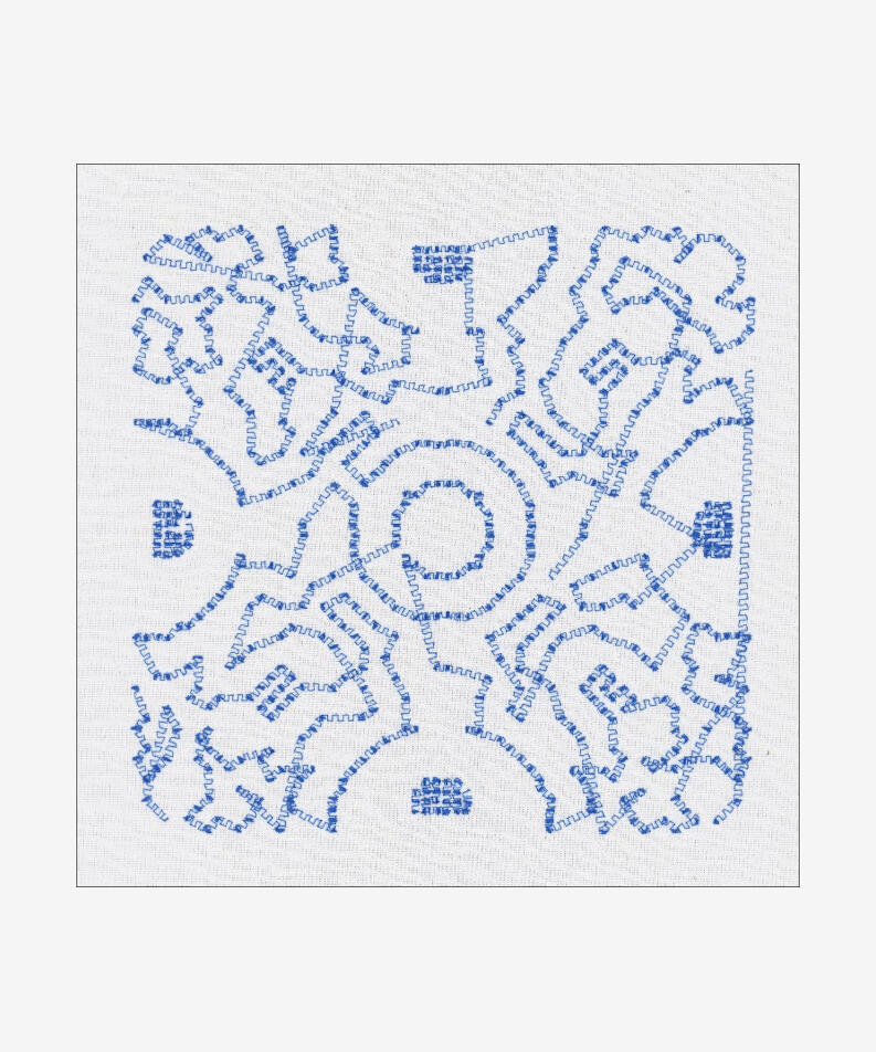 Anna Lucia Netherlands Oefenstof 022, 2024 Mixed-media generative, editioned