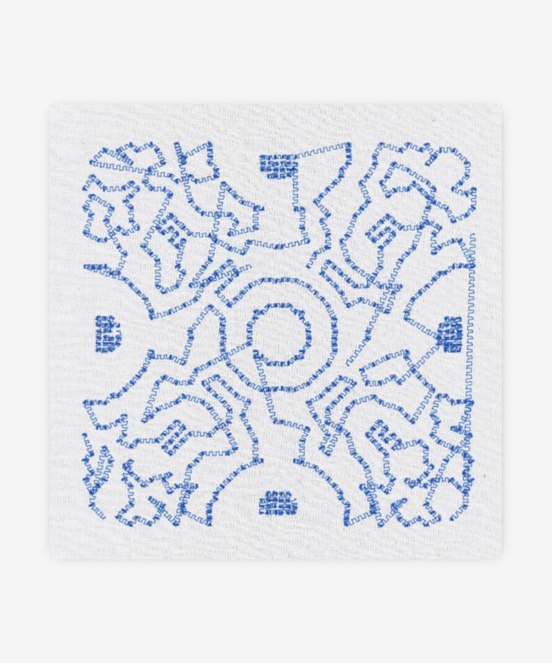 Anna Lucia Netherlands Oefenstof 022, 2024 Mixed-media generative, editioned