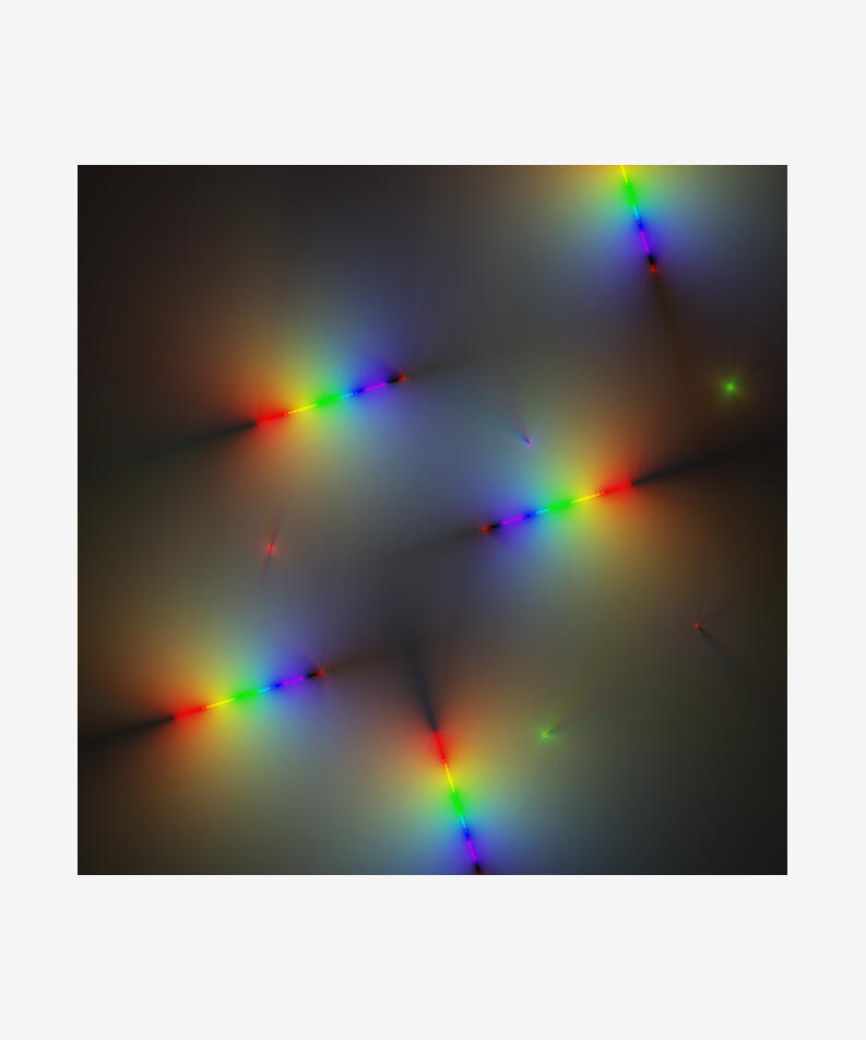 Maxelus New Zealand Line : Rainbow : 01, 2021 Voxel, editioned