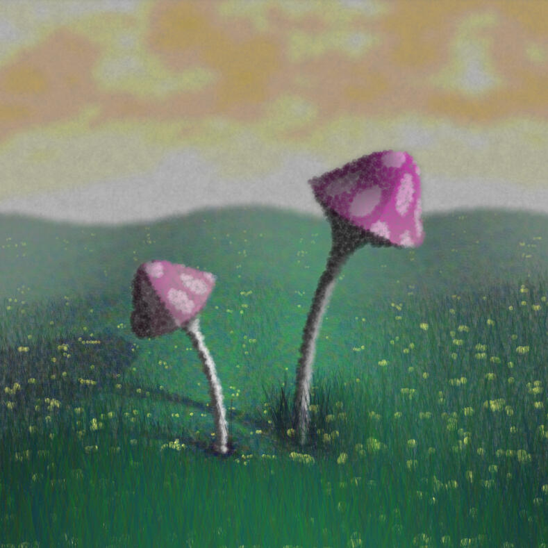 Giants of the Meadow #66, 2022. Pablo Román Andrioli. MIME: application/x-directory, Token: FA2, Storage: IPFS, Contract: KT1...