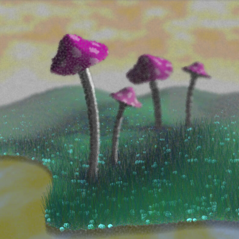 Giants of the Meadow #128, 2022. Pablo Andrioli. MIME: application/x-directory, Token: FA2, Storage: IPFS, Contract: KT1...