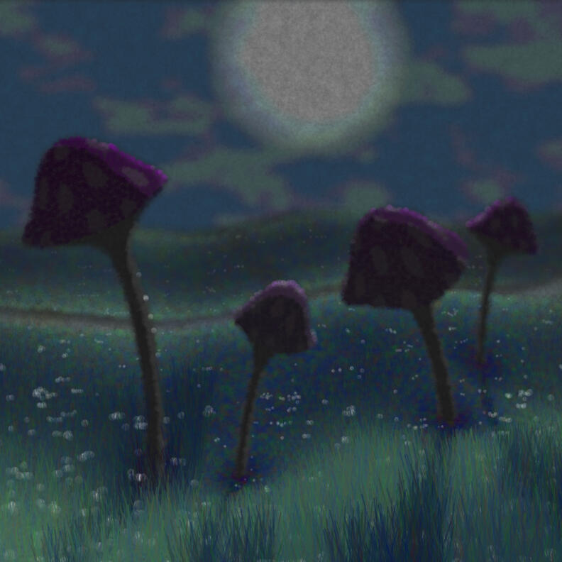Giants of the Meadow #132, 2022. Pablo Román Andrioli. MIME: application/x-directory, Token: FA2, Storage: IPFS, Contract: KT1...