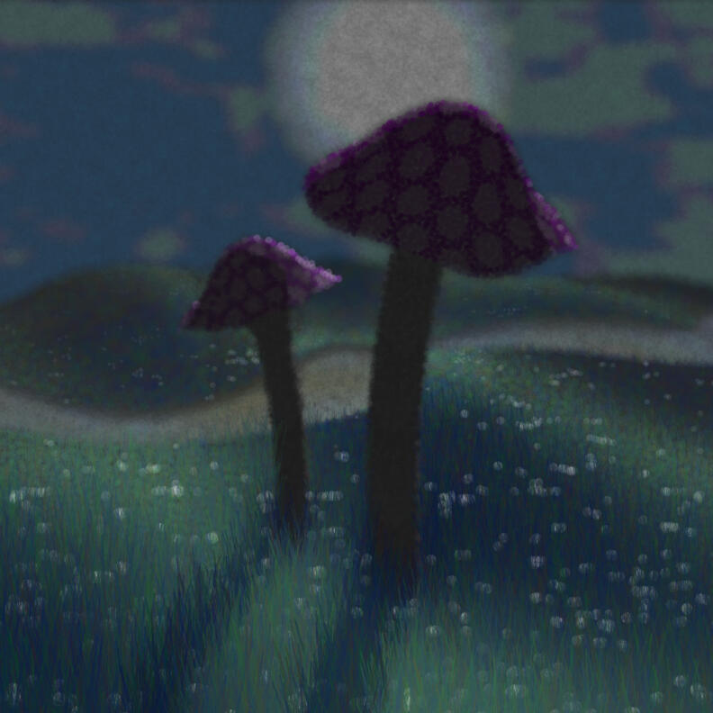 Giants of the Meadow #43, 2022. Pablo Román Andrioli. MIME: application/x-directory, Token: FA2, Storage: IPFS, Contract: KT1...