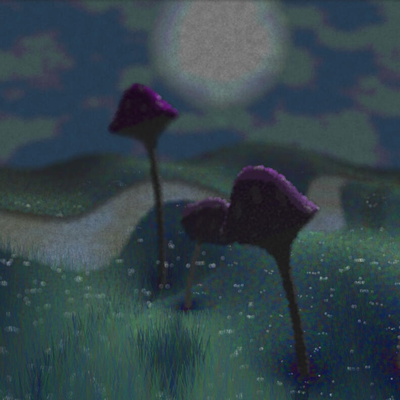 Giants of the Meadow #49, 2022. Pablo Andrioli. MIME: application/x-directory, Token: FA2, Storage: IPFS, Contract: KT1...