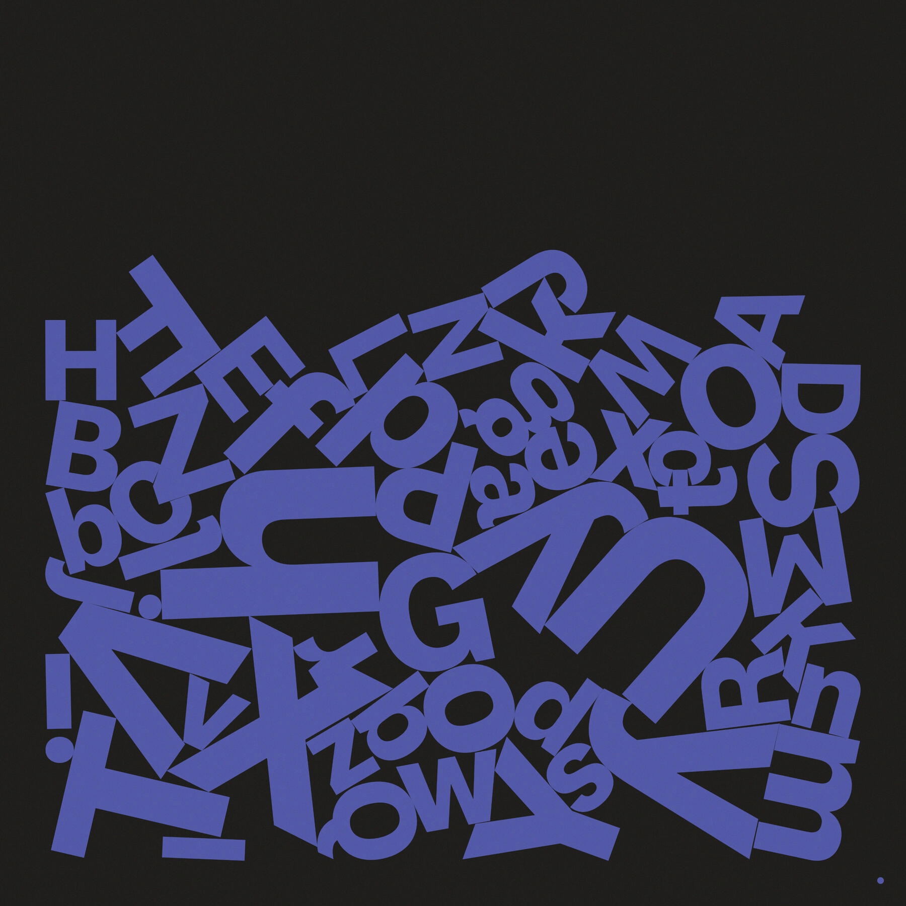 Primordial Type - Alpha, 2021. Kelly Milligan. MIME: image/jpeg, Token: FA2, Storage: IPFS, Contract: KT1...